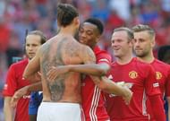 Wayne Rooney Zlatan Ibrahimovic